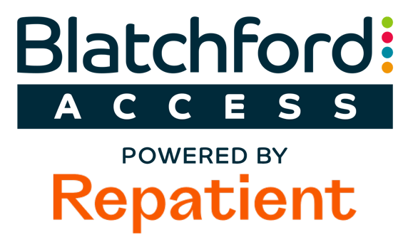 Blatchford Access Repatient Logo Stacked