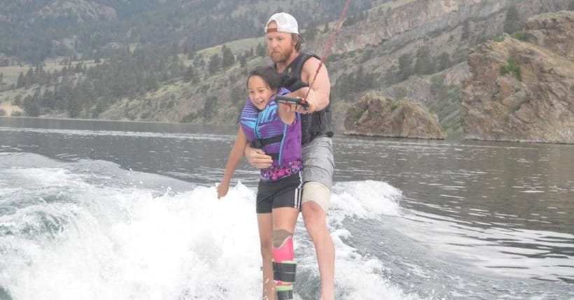 Holter Lake Adaptive Surfing