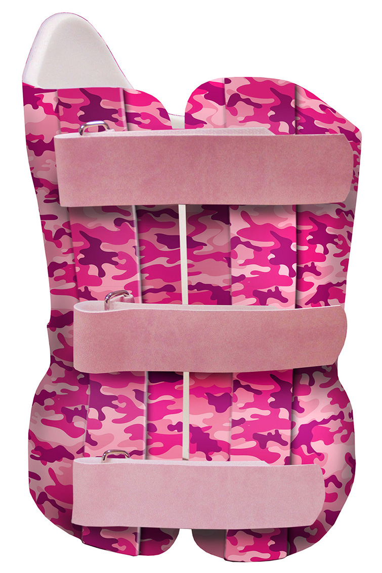 Atlas Scoliosis Front Pink Camo