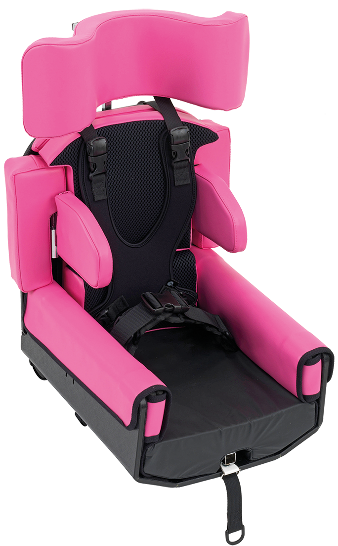 Kato pink wheelchair seat